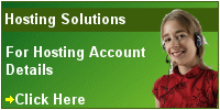 Click here for Hosting Account details